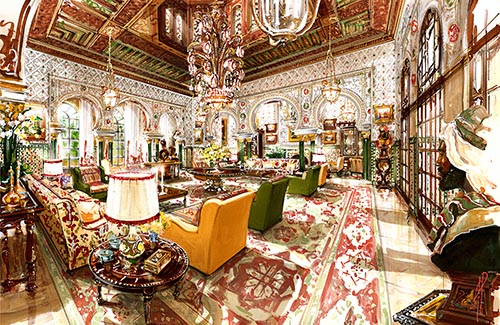 Interior Visualization Orientalism