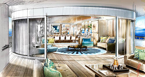 Interior Visualization Yacht