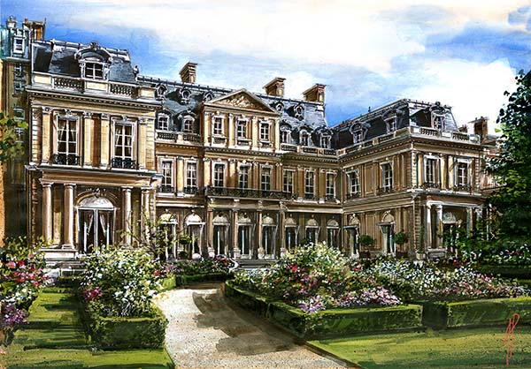 Exterior Handmade Painting Classic